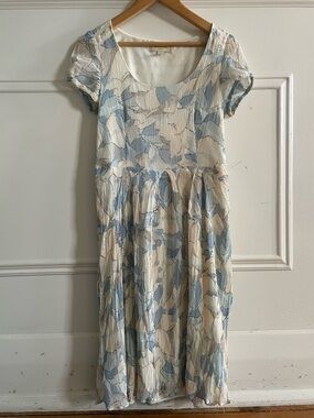 Moulinettes Soeurs (Anthropologie brand) Silk with cotton dress-Size 6